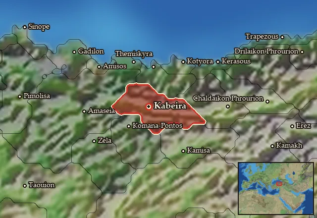 Map of Phanaroia and its neighbours