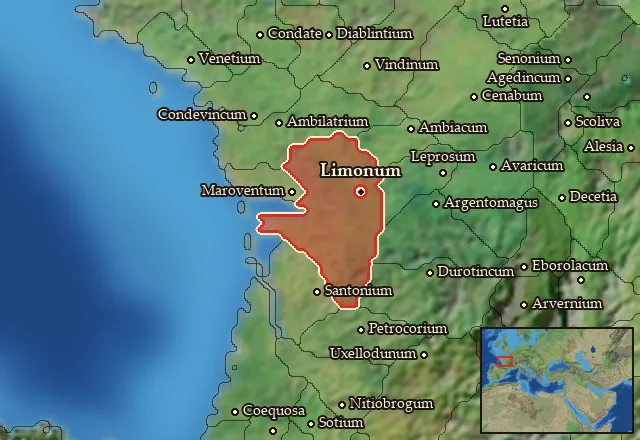 Map of Pictonia and its neighbours