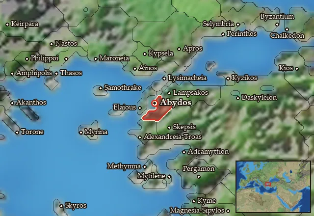 Map of Propontis and its neighbours
