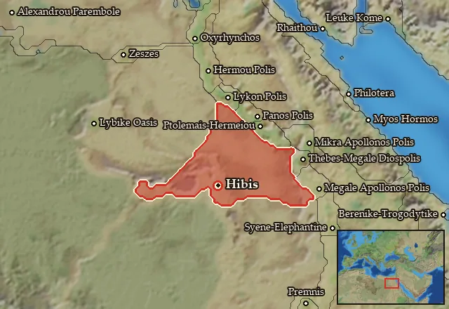Map of Prote Oasis and its neighbours