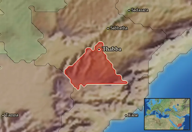 Map of Raybun and its neighbours