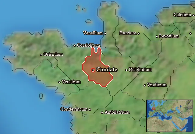 Map of Redonia and its neighbours