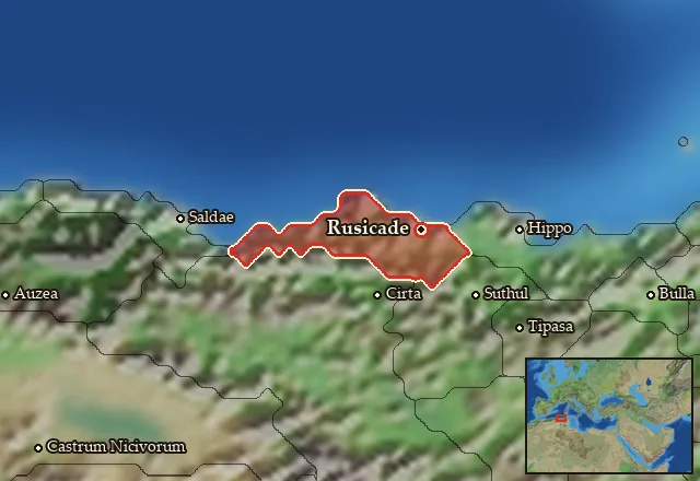 Map of Rushikade and its neighbours