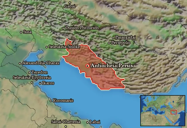 Map of Taokene and its neighbours