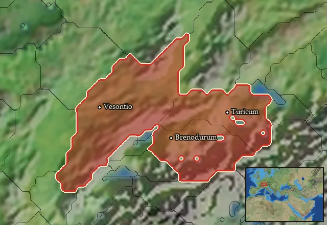 Homeland of Sequani
