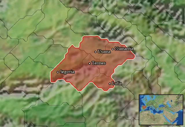 Homeland of Arevaci