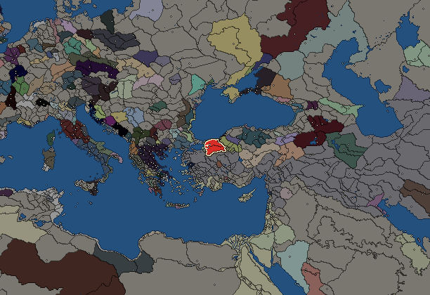 Starting territory of Bithynia, with its neighbours
