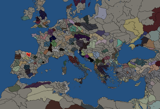 Starting territory of Cantabri, with its neighbours