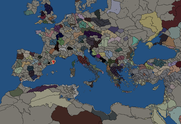 Starting territory of Emporion, with its neighbours