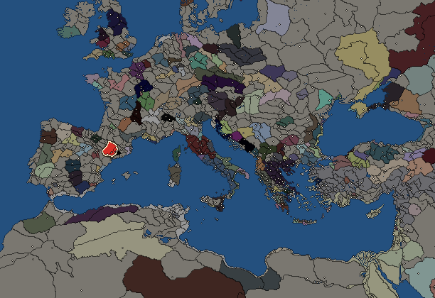 Starting territory of Ilergetes, with its neighbours