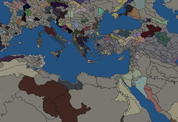 Starting territory of Kydonia, with its neighbours