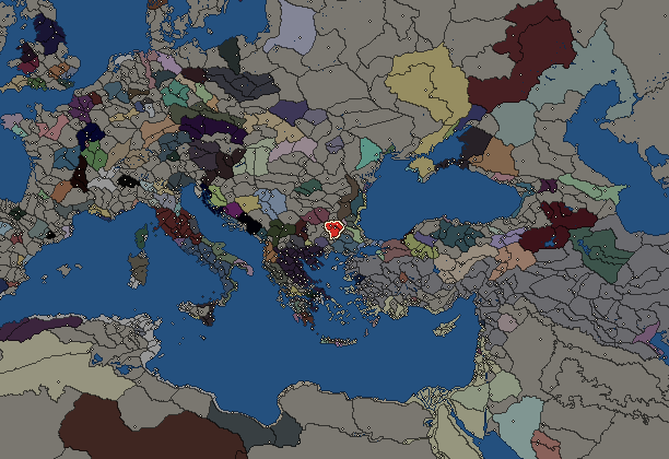 Starting territory of Odrysian Kingdom, with its neighbours