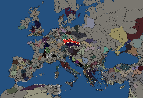 Starting territory of Volcae, with its neighbours