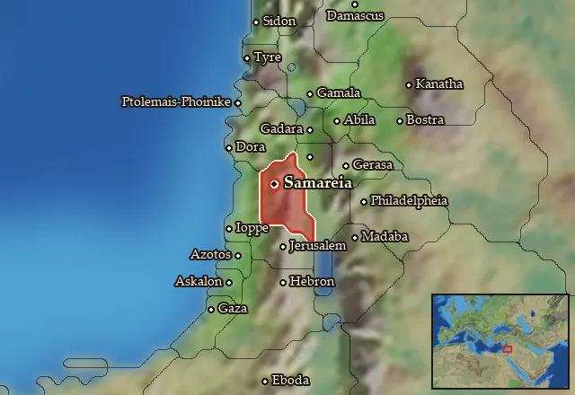 Map of Shamerayin and its neighbours