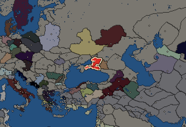 Starting territory of Bosporans, with its neighbours