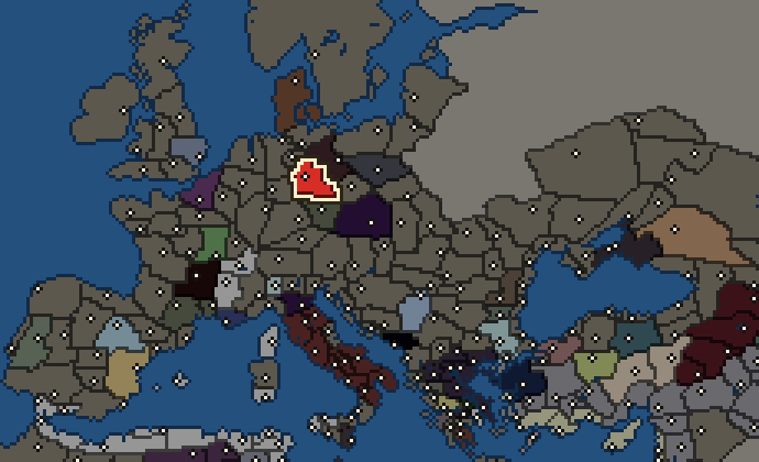 Starting territory of Chatti, with its neighbours