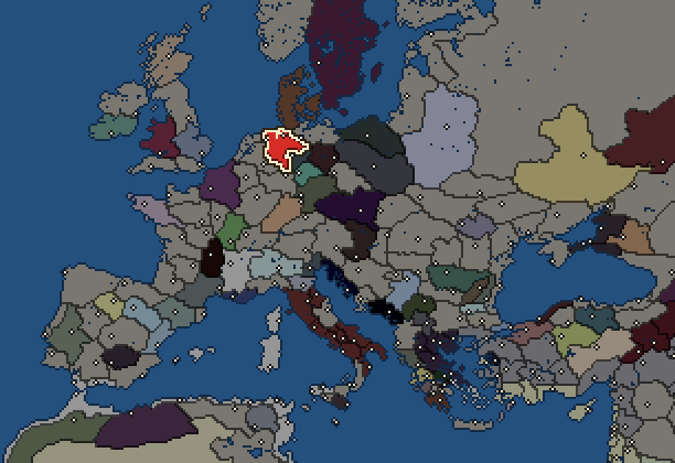 Starting territory of Chauci, with its neighbours