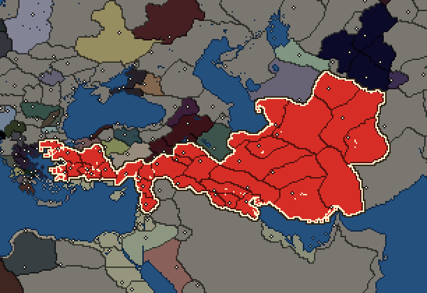 Starting territory of Seleucid Empire, with its neighbours