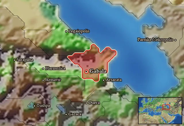 Map of Albania and its neighbours