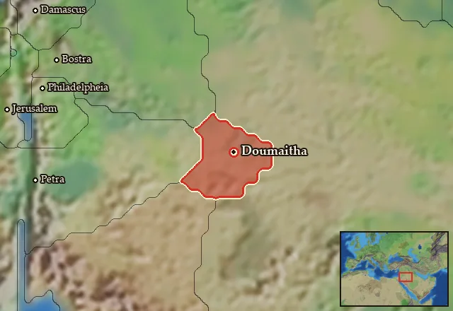 Map of Aualitaia and its neighbours