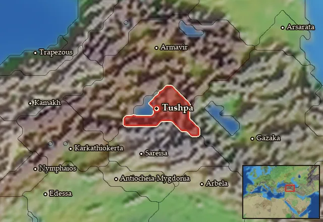 Map of Basoropeda and its neighbours