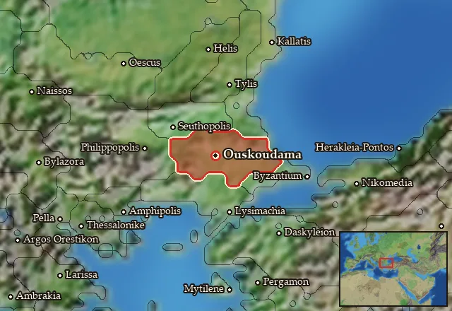 Map of Brenaia and its neighbours