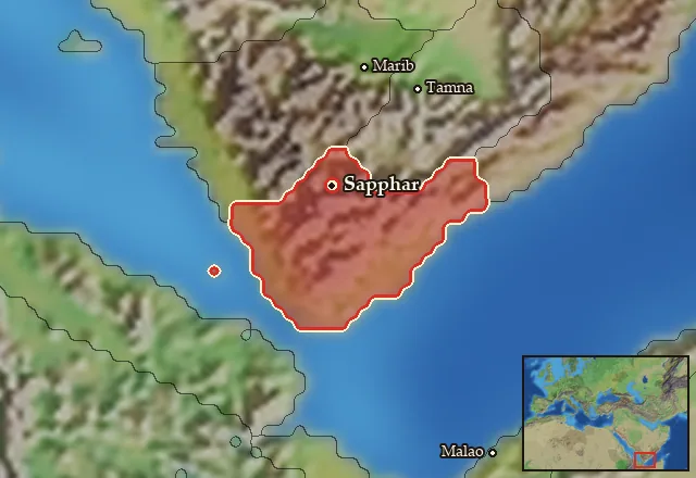 Map of Homeritis and its neighbours