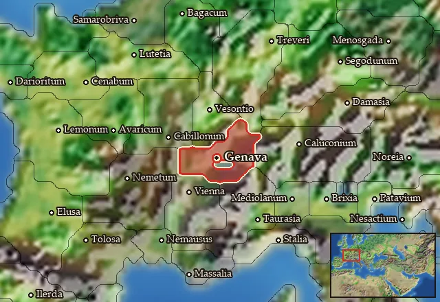 Map of Lemannus Inferior and its neighbours