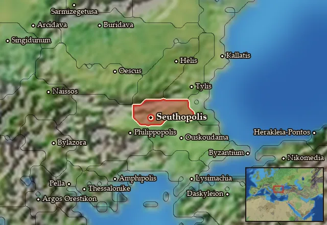 Map of Odrysia and its neighbours