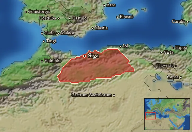 Map of Shigan and its neighbours