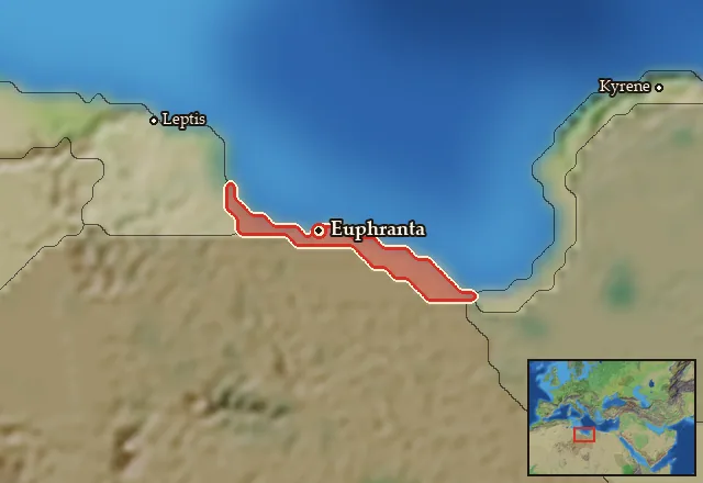 Map of Syrtis and its neighbours