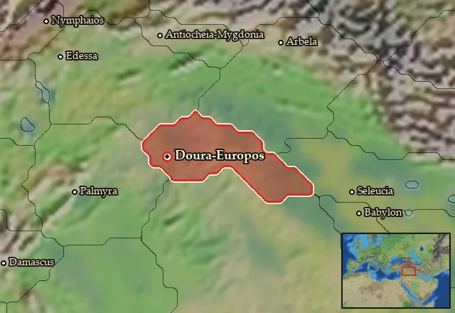 Map of Tingene and its neighbours