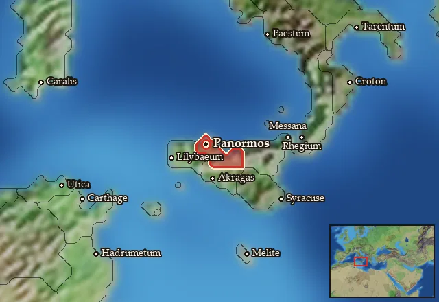 Map of Ziz and its neighbours