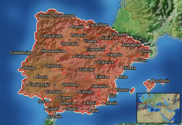 Where Mercenary Iberian Falarica Infantry can be hired