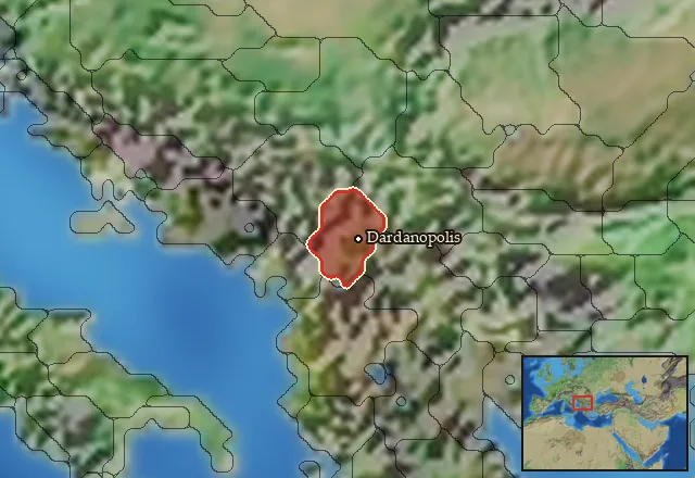 Where Dardanian Light Cavalry can be recruited