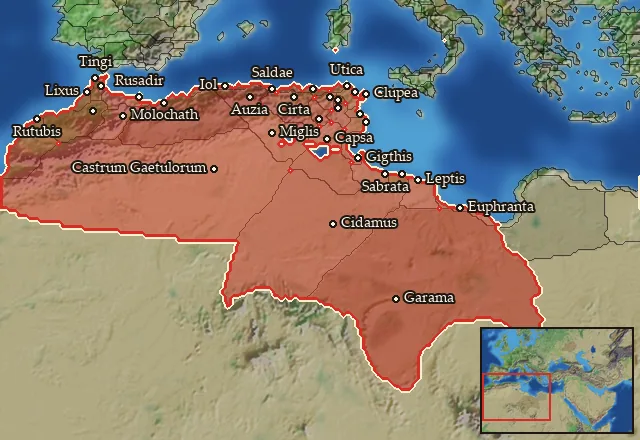 Where Mercenary Numidian Javelinmen can be hired