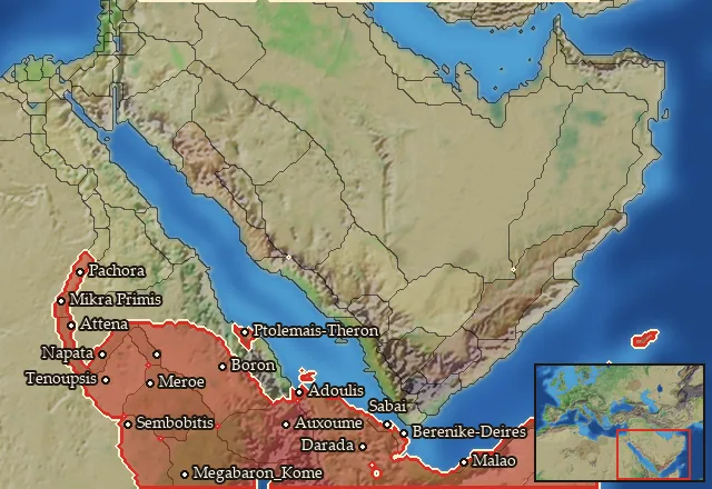 Where Mercenary Nubian Spearmen can be hired