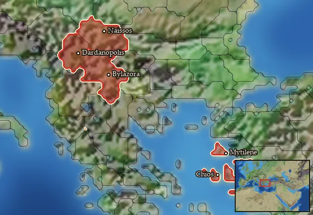 Where Mercenary Prienian Hoplites can be hired