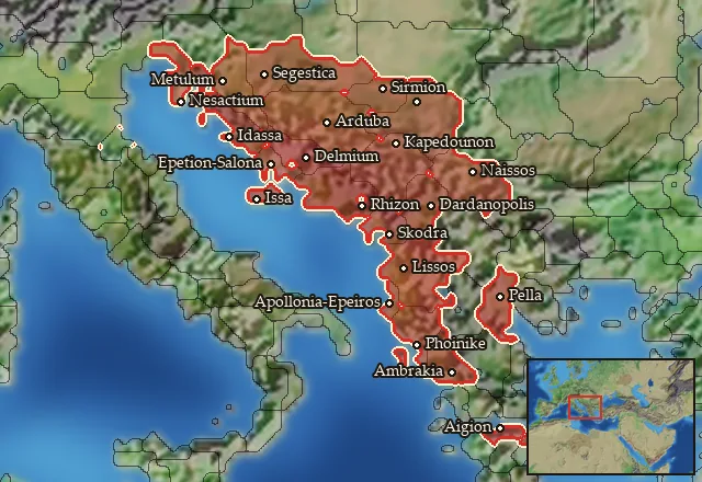Where Mercenary Southern Illyrian Spearmen can be hired