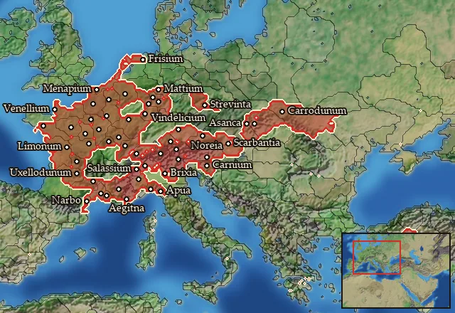 Where Celtic Light Cavalry can be recruited
