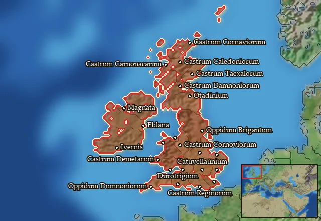 Where Brittonic Spearmen can be recruited