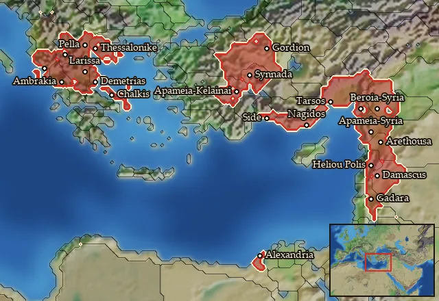 Where Mercenary Phalangites can be hired