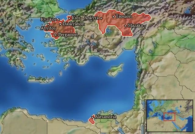 Where Mercenary Galatian Warband can be hired