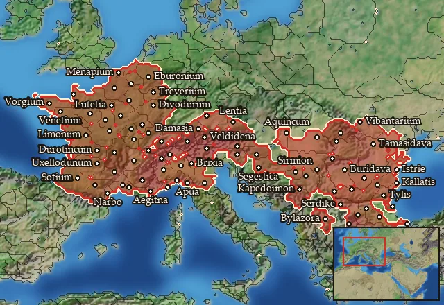 Where Mercenary Celtic Spearmen can be hired