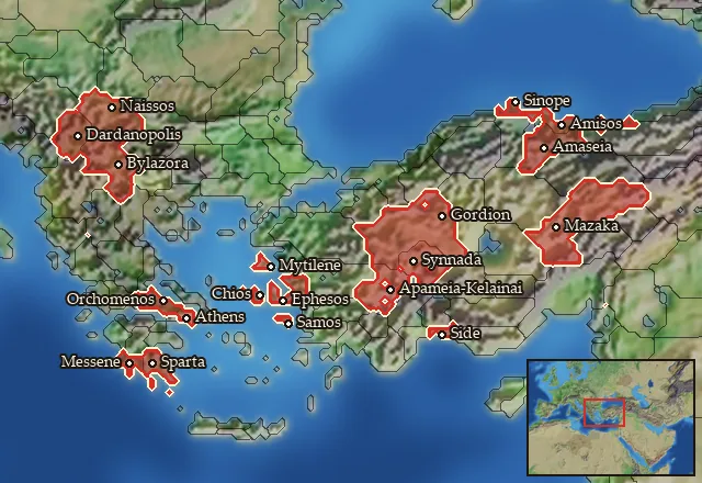 Where Mercenary Xystophoroi can be hired