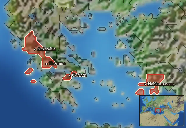 Where Mercenary Aitolian Peltasts can be hired