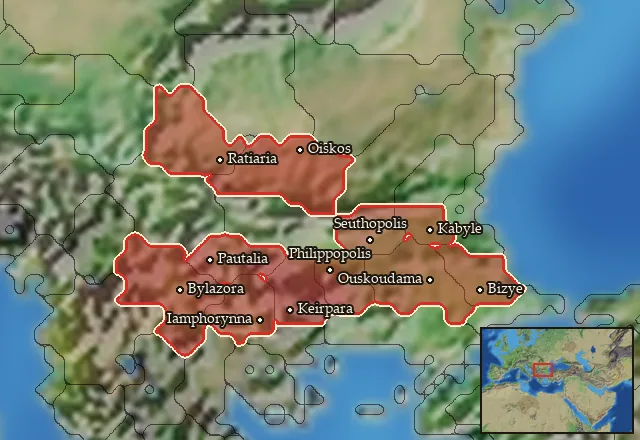 Where Thracian Archers can be recruited