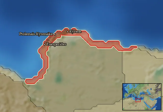 Where Kyrenaian Hoplites can be recruited