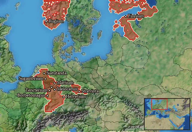 Where Mercenary Sugambrian Wolf Warriors can be hired