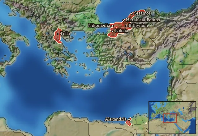 Where Mercenary Bithynian Thureophoroi can be hired